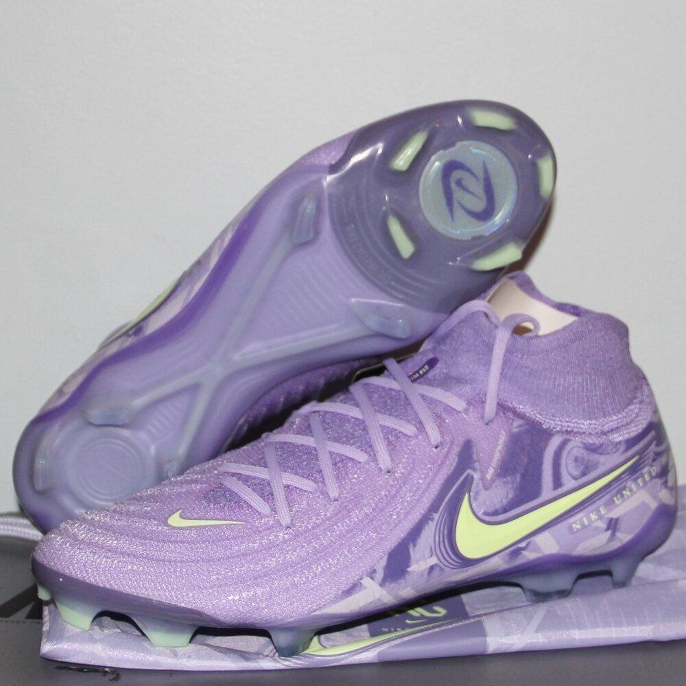 Nike Phantom Luna 2 Elite FG Soccer Cleats Mens 10 Purple United Pack